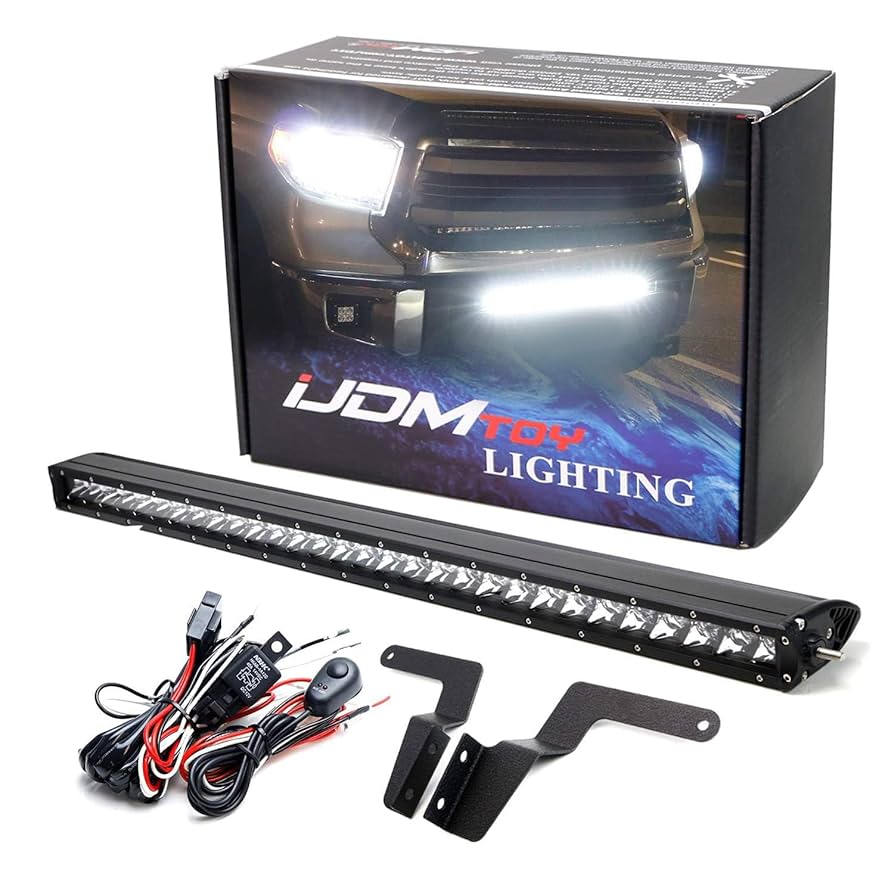 aimi　0612 Amazon.com: iJDMTOY Lower Grille Mount 30-Inch LED Light Bar